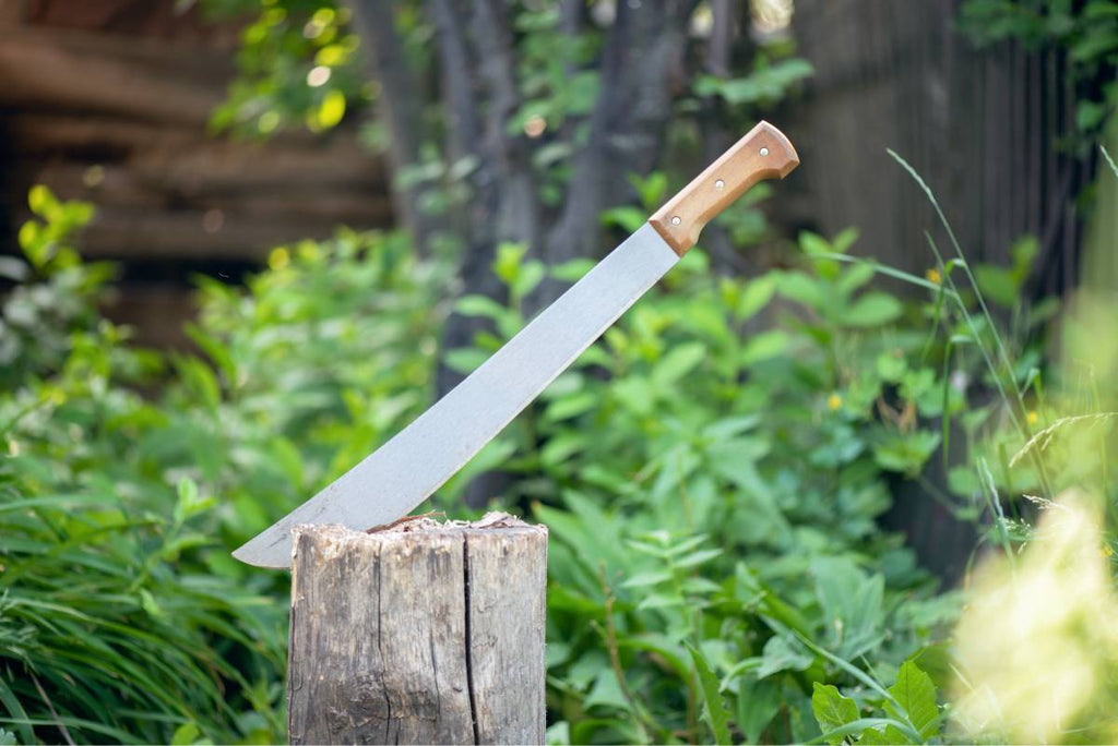 How to Sharpen a Machete With a File 