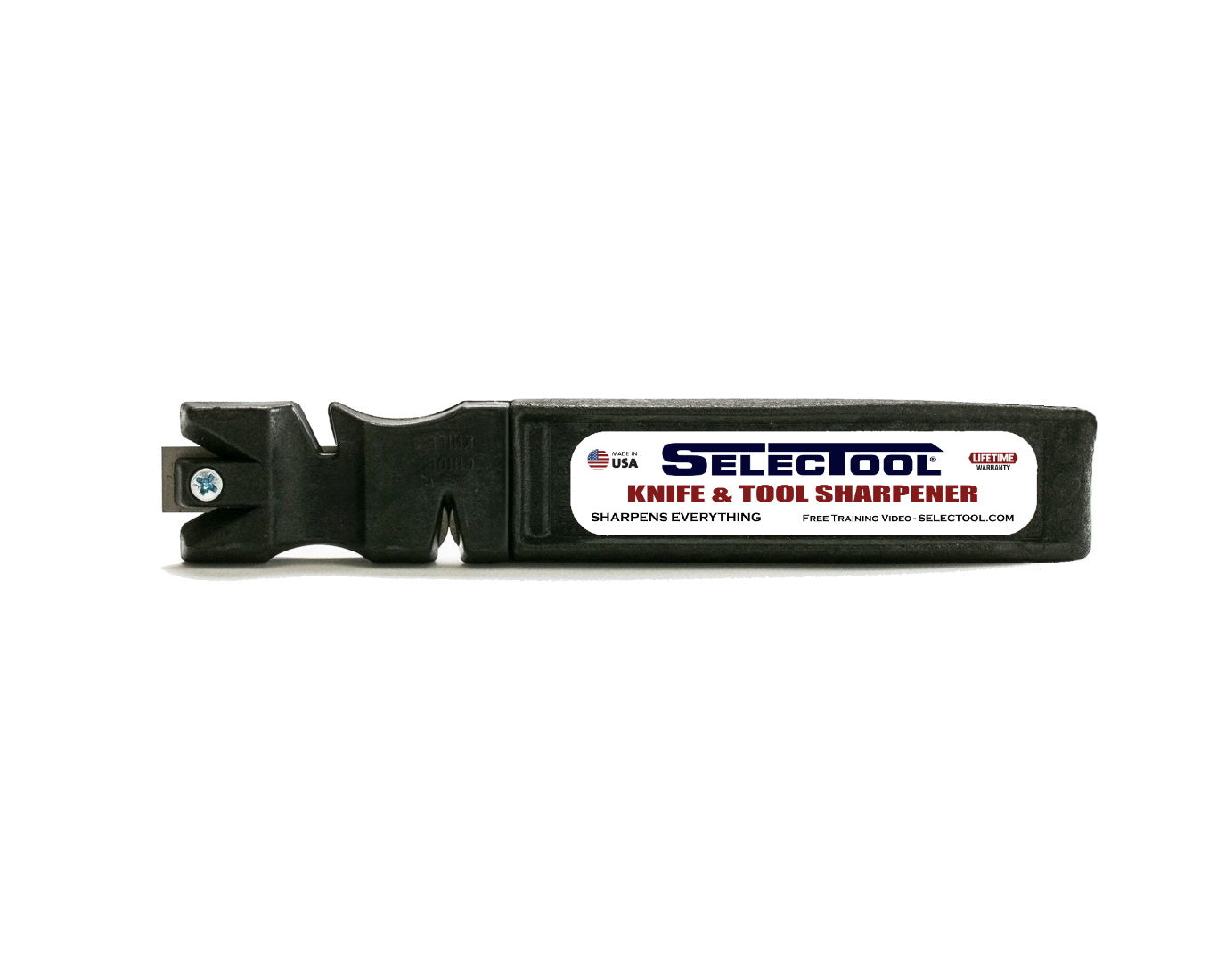 SELECTOOL Sharpener + Sharpening Mat Bundle | Clean, Safe, Fast Edge
