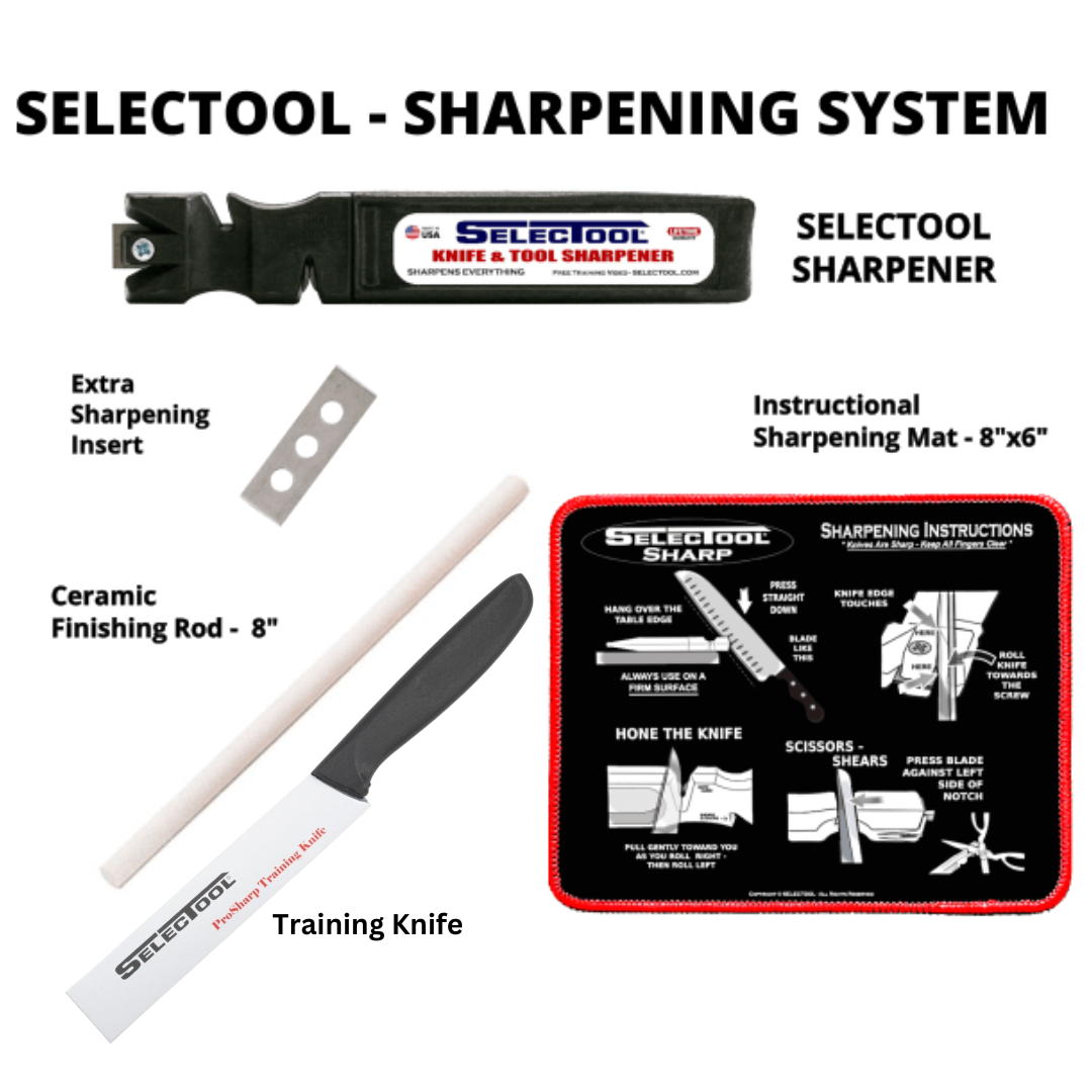 SELECTOOL - KNIFE AND TOOL SHARPENING SYSTEM (5 items)