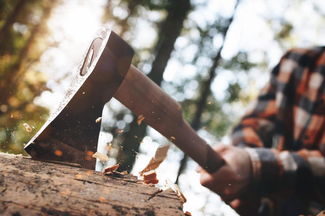 How To Sharpen an Axe Blade - SELECTOOL