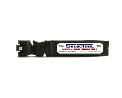 SELECTOOL Sharpener + Sharpening Mat Bundle | Clean, Safe, Fast Edge