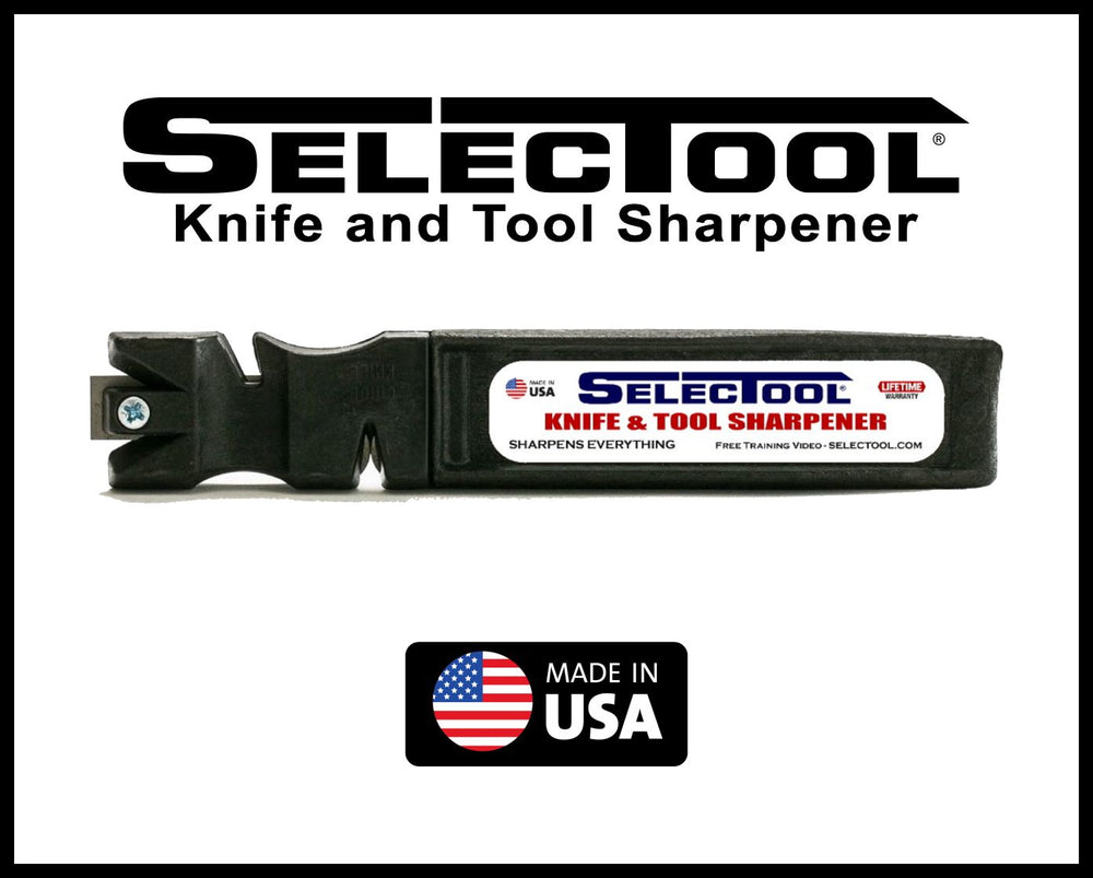 How to Sharpen a Serrated Knife– SELECTOOL