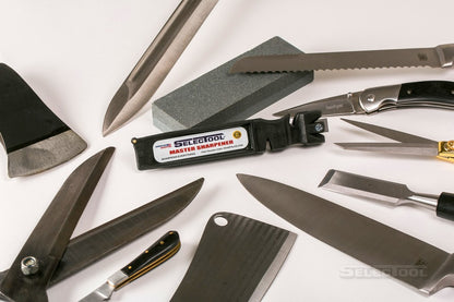 SELECTOOL Knife and Tool Sharpener+Training Knife; Multi-tool