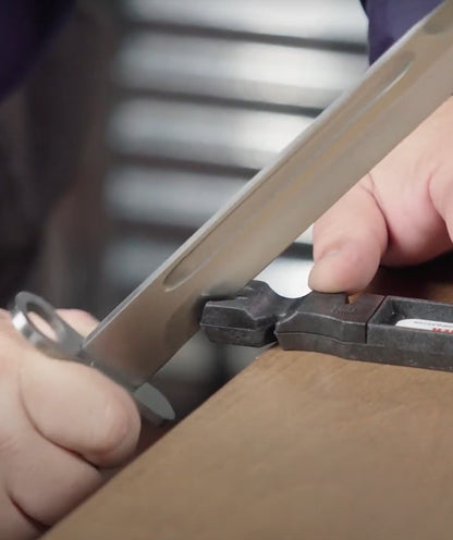 SELECTOOL Manual Knife Sharpener for Straight & Serrated Knives